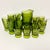Glass 1960s Vintage Boho Chic Americana Indiana Glass Whitehall Pitcher & Glassware Set - 17 Pieces For Sale - Image 7 of 17