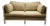 Worlds Away Modern Khaki Ainsley Sofa For Sale