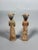Pair of sculptures of female musicians, Mingqi period, China, Tang Dynasty (618-907) For Sale - Image 4 of 6