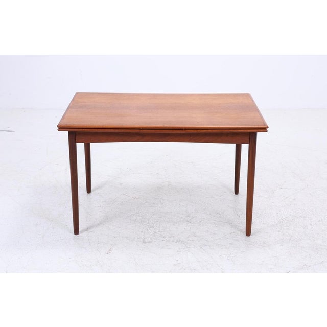 Product details wonderful extendable vintage dining table from the 1960s features • vintage teak dining table • extendable...