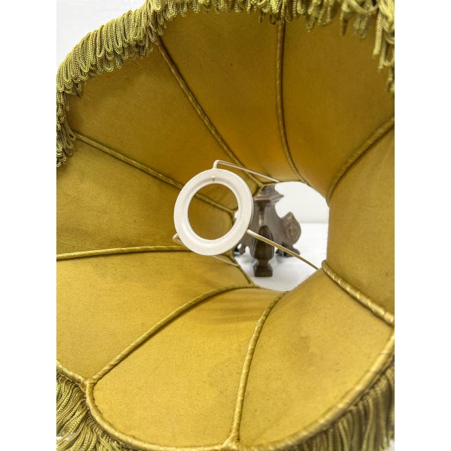 Gothic Bronze Table Lamp, 1960s For Sale - Image 6 of 13