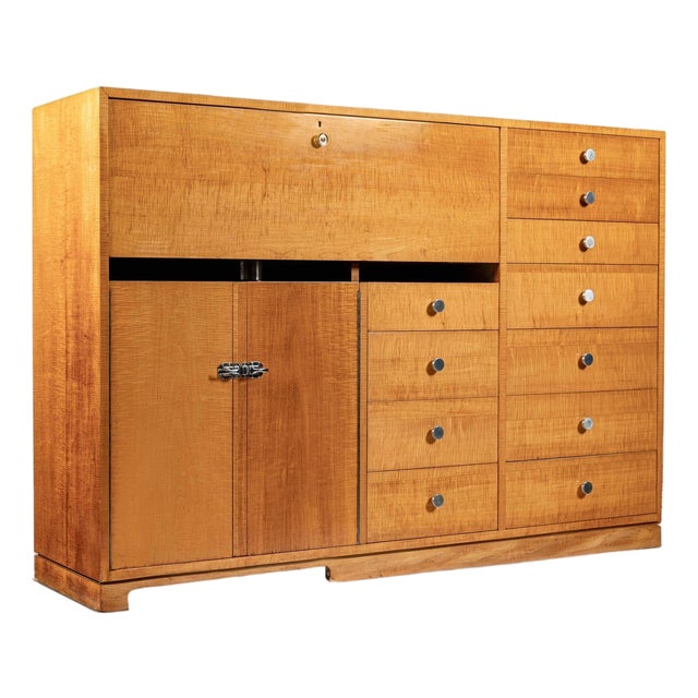 Philip Johnson Mid-Century Modern Custom Dry Bar or Cocktail Cabinet, 1953 For Sale