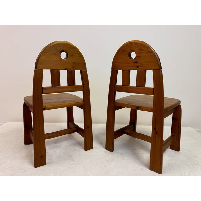 Vintage Pine Dining Chairs from Wasa Möbel, 1980s, Set of 9 For Sale - Image 15 of 18