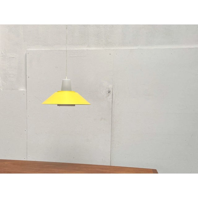 Mid-Century Modern Danish Minimalist Pendant Lamp, 1960s For Sale - Image 12 of 18