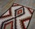 1930s White Zig Zag Antique American Native Navajo Carpet 3'4" X 5'2" Handwoven Wool Rug For Sale - Image 4 of 9