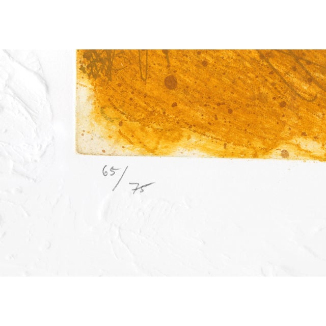 Expressionism Le Reve de Jacob, Theo Tobiasse Etching For Sale - Image 3 of 6