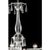 Transparent Venetian Murano Glass Chandelier by Simoeng, in Exhibition Piece conditions. Designed from 2000 Up to 250V...