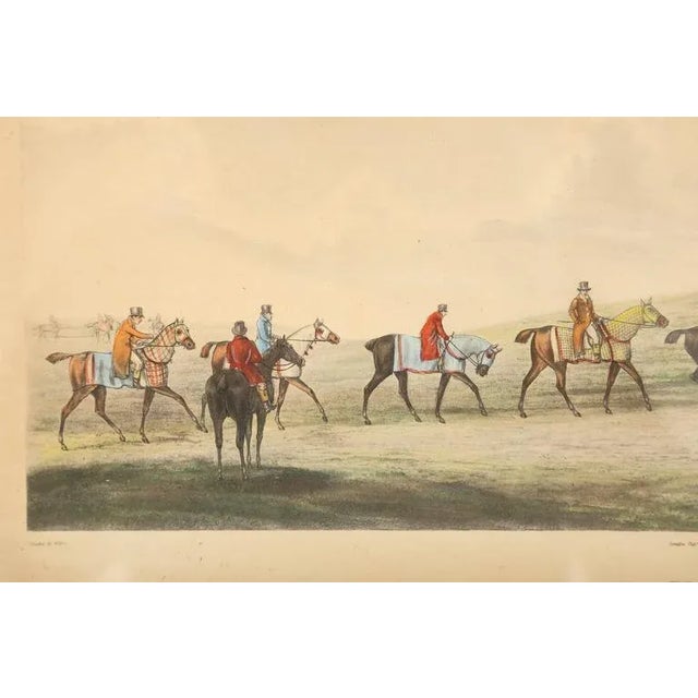 Italian Magazine Rack with two Henry Alken Engravings For Sale In Miami - Image 6 of 10