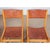 Vintage Chairs in Wood and Leather, 1980s, Set of 6 For Sale - Image 4 of 9