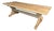 Bleached Oak Farmhouse Dining Table, 1920s For Sale