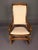 American Victorian Lincoln Rocking Chair in Walnut-Stained Birch With Goose-Neck Arms, Circa 1890 For Sale - Image 15 of 18