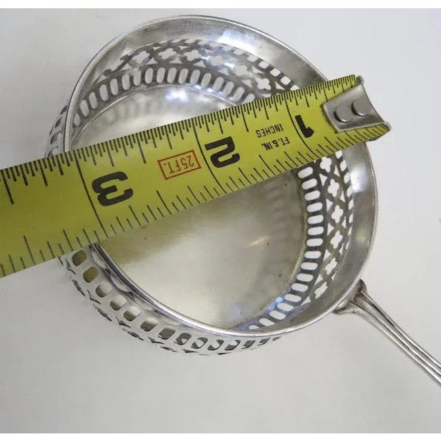 Sterling c 1900 Ramekins by Howard Sterling Co. Pierced Solid Base - 8 Pieces For Sale In Denver - Image 6 of 10