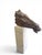 Alfredo Lanz, Classical Greek Head on Marble Base, 1970, Terracotta For Sale - Image 6 of 11