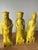 Ceramic Mid 20th Century Taoist Immortals in Golden Yellow-Set of Five Figures For Sale - Image 7 of 12