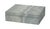 Paper Elevation Decorative Box, Pale Blue Lacquer For Sale - Image 7 of 7