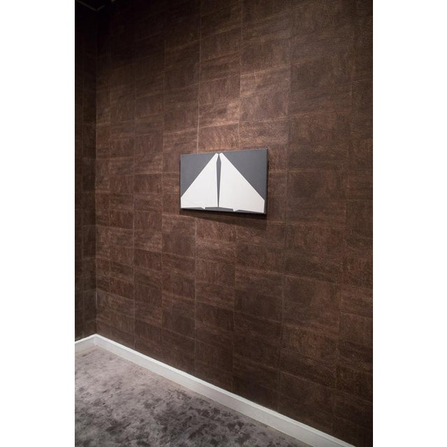 Hiroshi Yasukawa, Abstract Composition Painting, 1970s, Oil on Canvas For Sale - Image 4 of 9