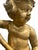 Large 18th C. Italian Baroque Carved, Gilded, Silvered Wood Putto Figure Seated. For Sale In West Palm - Image 6 of 9