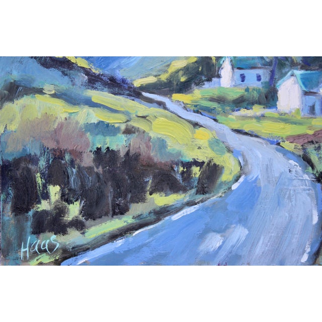 9 x 12 oil on linen panel Oil Painting – Scotland Highlands Landscape Original oil painting inspired by my trip to...