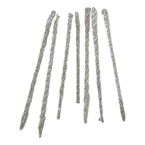 Vintage Christmas Ornaments - Glass Icicles- Set of 7