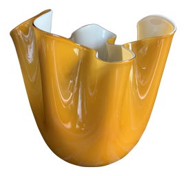 Vintage Used Burnt Orange Vases Chairish