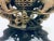 Vintage Carved Chinese Soapstone Incense Burner With Three Foo Dogs For Sale - Image 11 of 13
