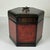 Wood Mid-Century Boho Chic Hollywood Regency Traditional Six-Sided Burlwood Velvet-Lined Box. For Sale - Image 7 of 13