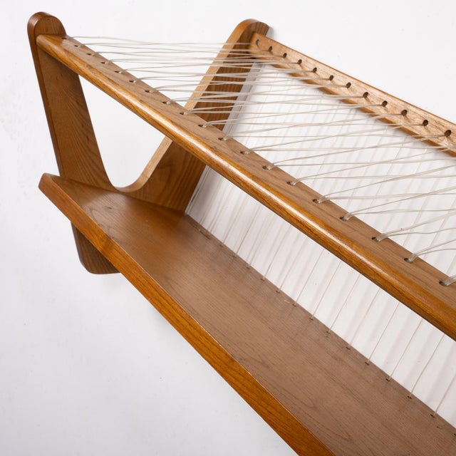 Vintage Wooden Shelf, 1960s For Sale - Image 4 of 6