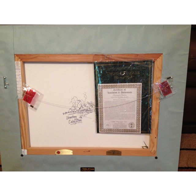 Late 20th Century Thomas Kinkade Stairway to Paradise Limited Edition Framed Canvas For Sale - Image 4 of 7
