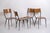 Mid-Century Modern Dining Chairs by Salvarani, Italy, 1950s, Set of 4 For Sale - Image 10 of 18