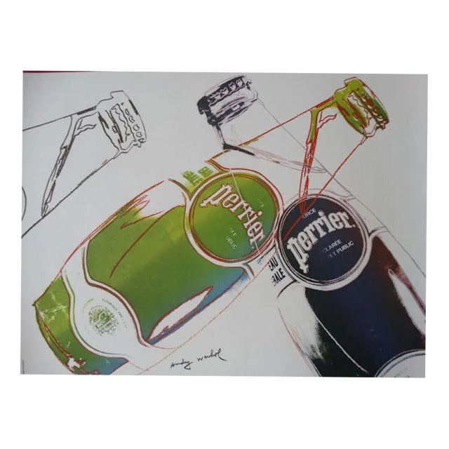 Andy WARHOL, Perrier, 1983, Offset Lithograph For Sale