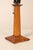 Wood Stickley Mission Collection Oak Table Lamp with Art Glass Shade For Sale - Image 7 of 18