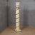 Metal Art Deco Murano Glass and Brass Floor Lamp, 1940s For Sale - Image 7 of 10
