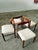 This set of four dining chairs was designed by HW Klein and manufactured by Bramin in Denmark in the 1960s. It is a...