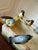 Antique Jerome Massier French Ceramic Planter Cachepot With 9 Bird Sculptures For Sale - Image 12 of 18