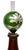 Early 20th Century Early 20th Century Bradley and Hubbard Craftsman Oil Lamp With Original Fleur De Lis Shade For Sale - Image 5 of 10