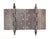 Victorian style door hinges made of cast iron with steeple tips, five knuckles, and a staggered hole pattern. The original...