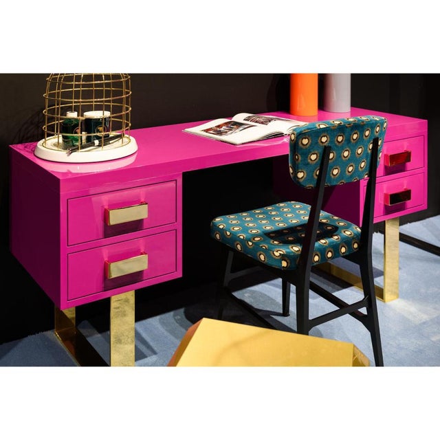Virna Chair in Powder-Coated Aluminum and Upholstery by Altreforme For Sale - Image 9 of 11