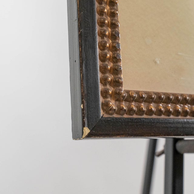 Wood Framed "Common Wild Flower" Signed and Dated For Sale - Image 7 of 8