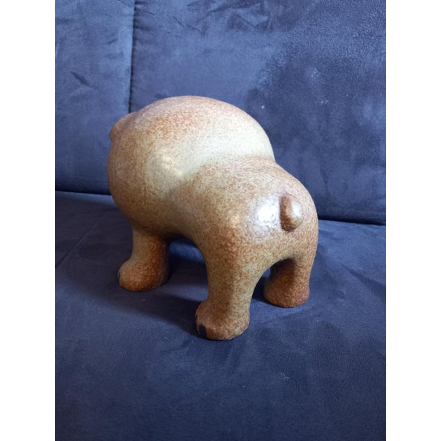 1980s Ceramic Bulldog Figurine by Lisa Larson for Gustavsberg, 1970s For Sale - Image 5 of 6