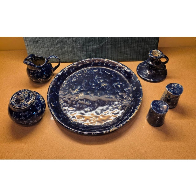 1970s Collection of Bennington Pottery Serveware Items - Set of 6 For Sale - Image 10 of 16