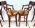 Brown Century Furniture Swivel Bar Stools Set of 4 For Sale - Image 8 of 18