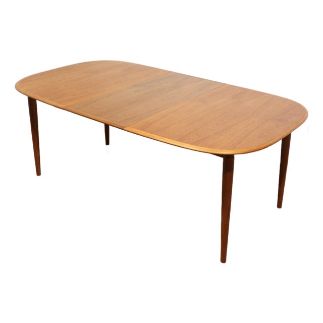 Mid Century Modern in the Style of Skovmand and Anderson Teak Danish Extending Dining Table For Sale