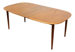 Mid Century Modern in the Style of Skovmand and Anderson Teak Danish Extending Dining Table