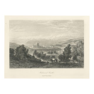 After W. Leitch, Balmoral Castle, Royal Deeside, 1876, Engraving For Sale