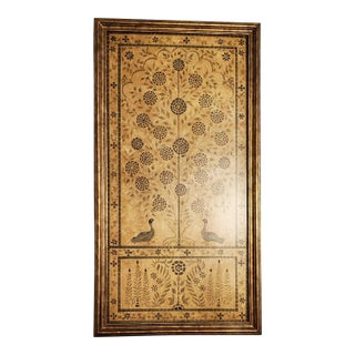 Neiman Marcus Interlude Home Italian-Inspired Embossed Wall Panel For Sale
