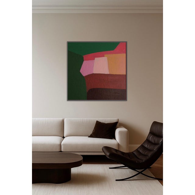Bodasca, Soft Abstract Composition, 2026, Acrylic on Canvas For Sale - Image 9 of 10