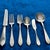 Metal 1910s Hollywood Regency Tiffany&Co. Faneuil Complete Set for 12 Sterling Silverware - 75 pcs For Sale - Image 7 of 11