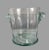 Mid-Century Modern Green Tint Crystal Large Ice-Bucket For Sale - Image 6 of 8