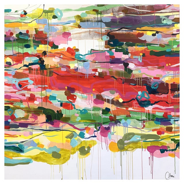 Maria Esmar, Make Today a Good Day, Acrylic For Sale