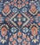 Textile Antique Persian Tabriz Carpet With Botanical Elements in Navy Blue, Red-Orange For Sale - Image 7 of 8